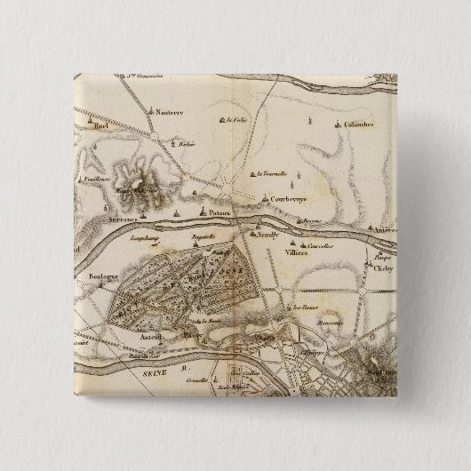 ラセーヌ 缶バッジ (正面)