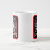 ラセ幽霊のよく出るン火山国立公園芸術 ジャンボコーヒーマグカップ (正面)