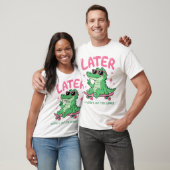 ラターアリゲーター 学校は夏休み Tシャツ (ユニセックス)