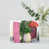 ラタービーの陶器 ポストカード (スタンド正面)