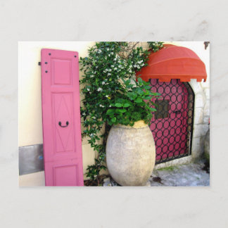 ラタービーの陶器 ポストカード