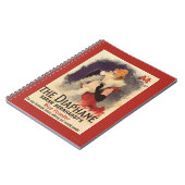 ラダイアファン女性粉末化顔プロモポスター ノートブック (左側)