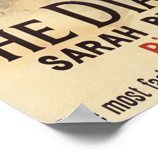 ラダイアファン女性粉末化顔プロモポスター ポスター (角)