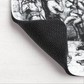 ラダイトの暴徒 マウスパッド (コーナー)