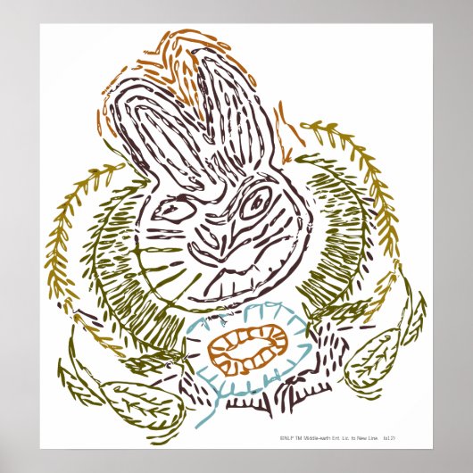 ラダガスト™刺しゅう ポスター (正面)