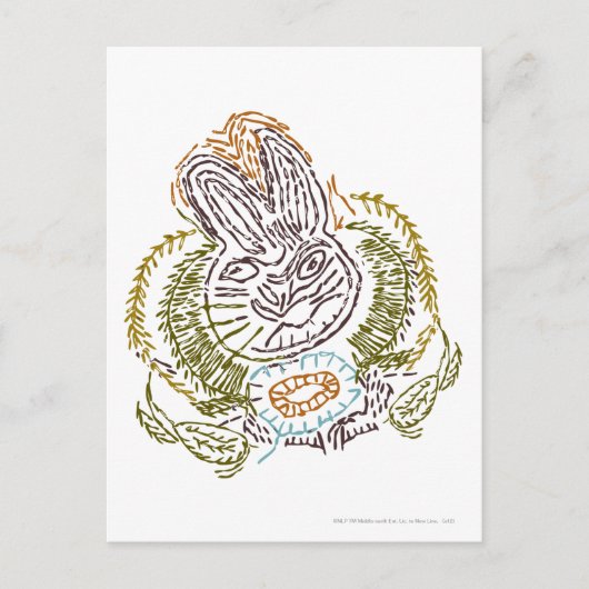 ラダガスト™刺繍 ポストカード (正面)