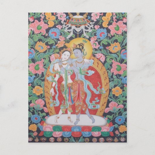 ラダクリシュナポストカードA ポストカード (正面)