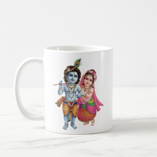 ラダクリシュナ コーヒーマグカップ (左)