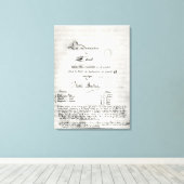 「ラダムネーションデファウスト」のタイトルページ キャンバスプリント (インサイチュ (ウッドフロア))