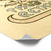 ラダメオカメラスサラ・ベルンハルト・ヴィンテージ・アド ポスター (角)