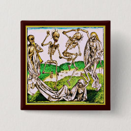 ラダンセマカブレディアデロスムエルトスボタン 缶バッジ