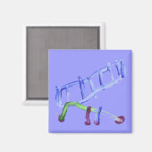 ラダートラックマグネット マグネット (正面/裏面)