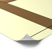 ラダーポスターに描かれた成長図動物 ポスター (角)