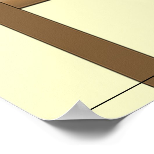 ラダーポスターに描かれた成長図動物 ポスター (角)