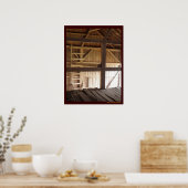 ラダーロフト&ラフターズオールドバーンズルーラルフォト ポスター (キッチン)