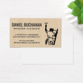 ラダー上の窓クリーナ (デスク)