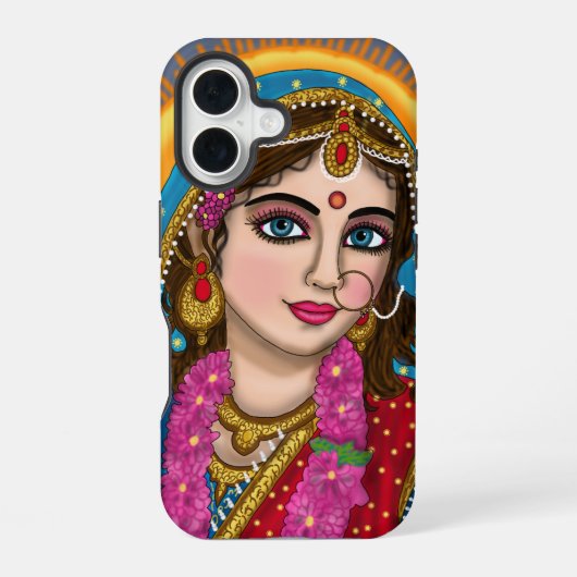 ラダー女神iPhoneカバー iPhone 16ケース (裏面)