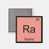 ラダ名化学元素周期表 マグネット (正面/裏面)