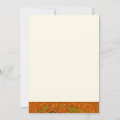 ラダ・クリシュナ壁画 インド 招待状 (裏面)