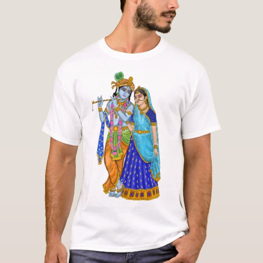 ラダ・クリシュナTシャツ Tシャツ (正面)