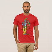 ラダ・クリシュナTシャツ Tシャツ (正面フル)