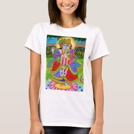 ラダ・クリシュナTシャツ Tシャツ (正面)