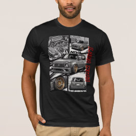 ラダ・ニバJDMマンガパネル Tシャツ