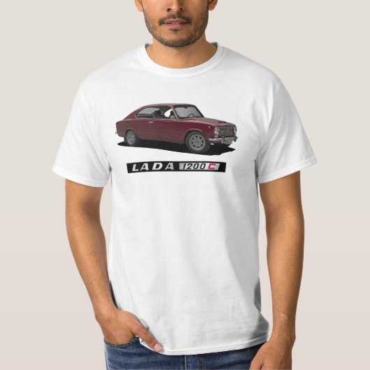 ラダ 1200 クーペ ハードトップ (VAZ-2101) Tシャツ (正面)