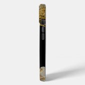 ラチェラエレガントエボニーシックなモノグラム Case-Mate iPhoneケース (裏面 / 左)