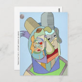 ラチェル・アレクサンダーの『内なる顔』 ポストカード (正面/裏面)