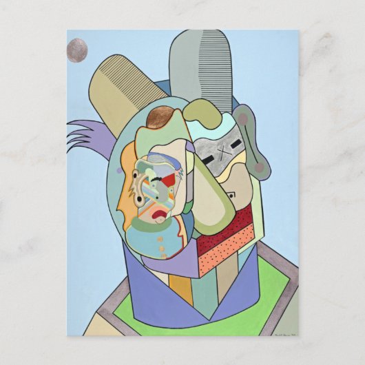 ラチェル・アレクサンダーの『内なる顔』 ポストカード (正面)