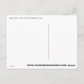 ラチェル・アレクサンダーの『鋼脈』 ポストカード (裏面)