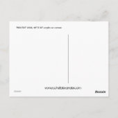 ラチェル・アレクサンデルの『ワイルドビル』 ポストカード (裏面)