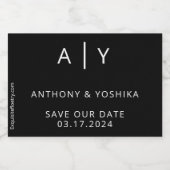 ラチカスタムア用 スパークリングワインラベル (シングルラベル)