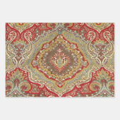 ラチペイズリー ラッピングペーパーシート (正面3)