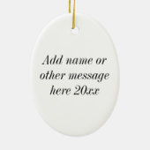 ラチョラモナリサメキシコ セラミックオーナメント (裏面)