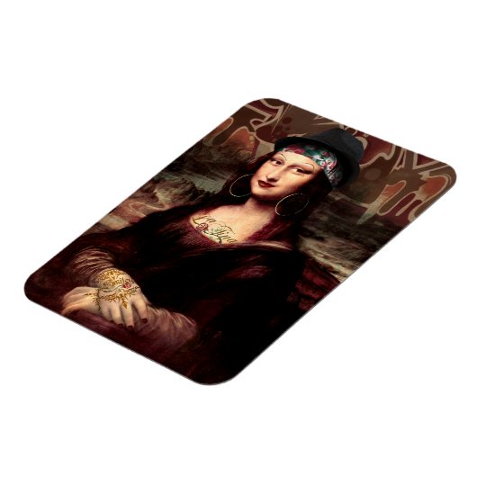 ラチョラモナリサメキシコ マグネット (左側)