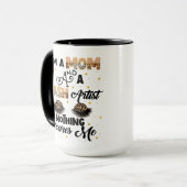 ラッおもしろいシュアーティスト美容師引用文  マグカップ (正面左)