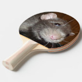 ラッおもしろいト顔/スパイラル卓球ラケット 卓球ラケット (正面アングル)