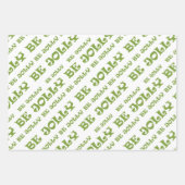 ラッすてきピング紙フラットシートセット3 ラッピングペーパーシート (正面3)