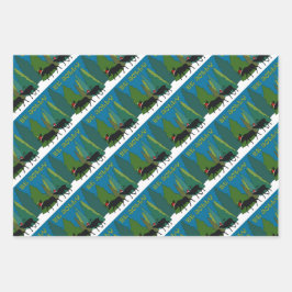 ラッすてきピング紙フラットシートセット3 ラッピングペーパーシート