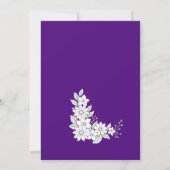 ラッエレガントクス結婚式招待状- モダン 招待状 (裏面)