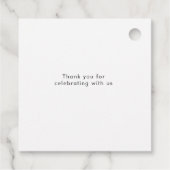 ラッエレガントプ結婚スクリプトの写真 フェイバータグ (裏面)