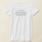 ラッカスの作成 Tシャツ (レイダウン裏面)