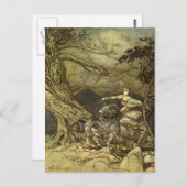 ラッカムズヴァルキリー ポストカード (正面/裏面)