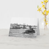 ラッカワナ鉄道波止場 カード (黄色い花)