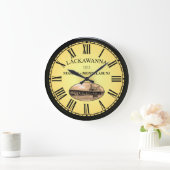 ラッカワンナ駅～モンクレアニュージャージー  ラージ壁時計 (ホーム)