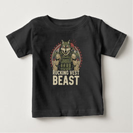 ラッキングベスト・ビースト ベビーTシャツ