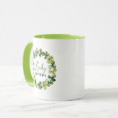 ラッキーおじいちゃんパーソナライズされたギフトマグ マグカップ (正面左)