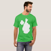 ラッキーおもしろいSt pattys daySt patricks day2022アプリ Tシャツ (正面フル)